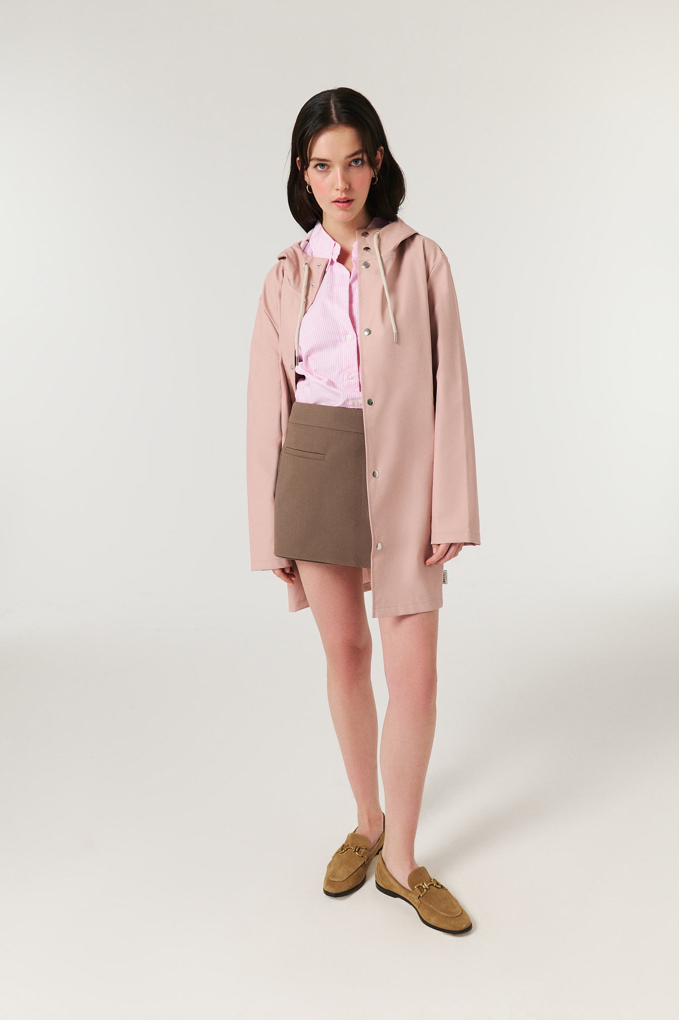 Matchy Raincoat - Lemonade Pink