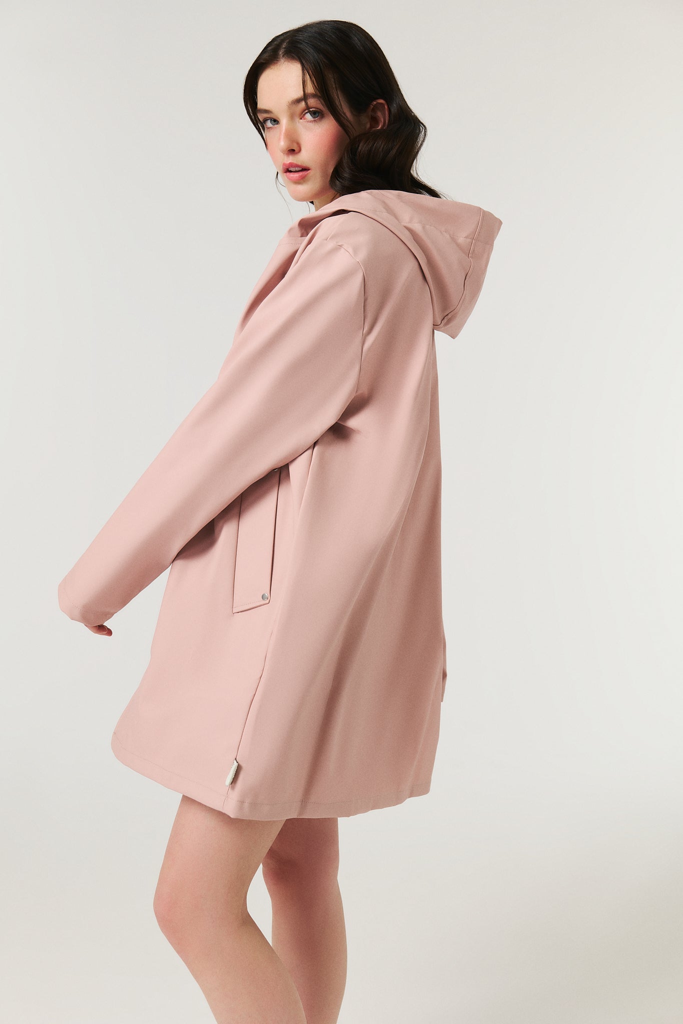 Matchy Raincoat - Lemonade Pink