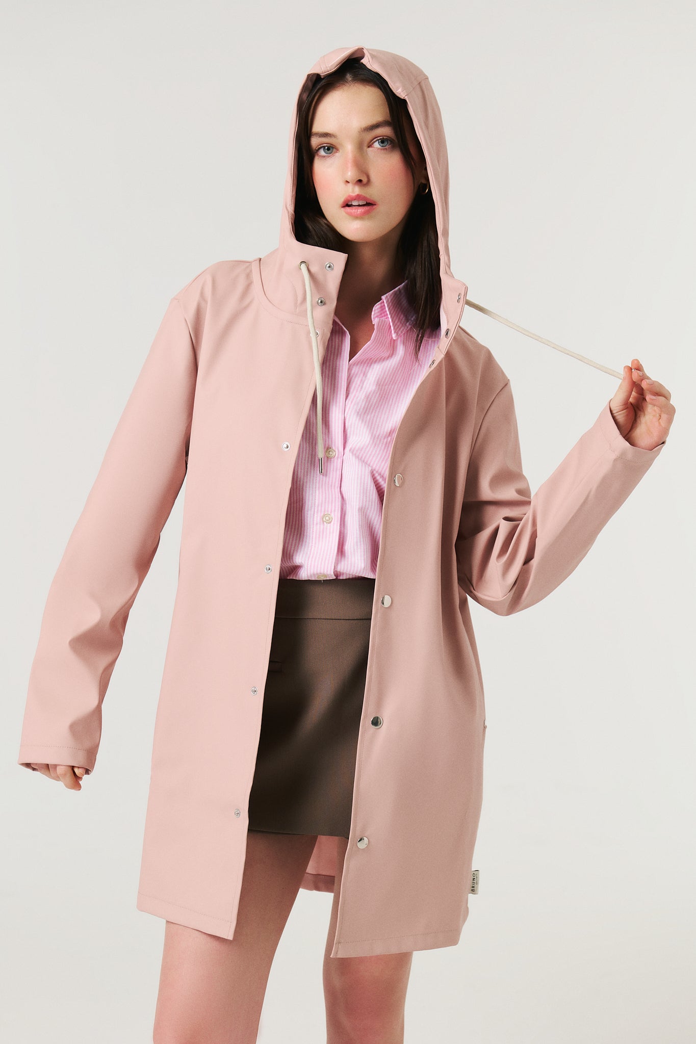 Matchy Raincoat - Lemonade Pink