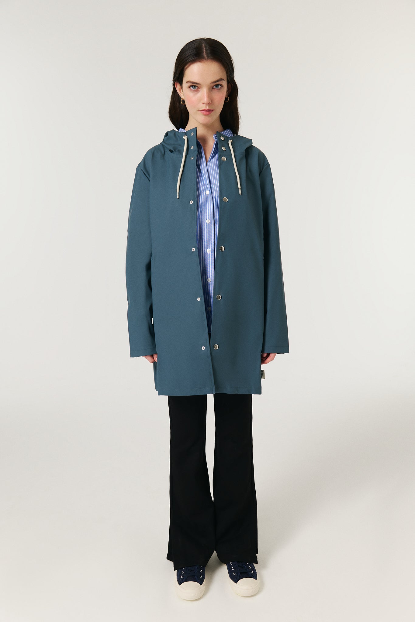 Unisex Raincoat - Horizon Blue