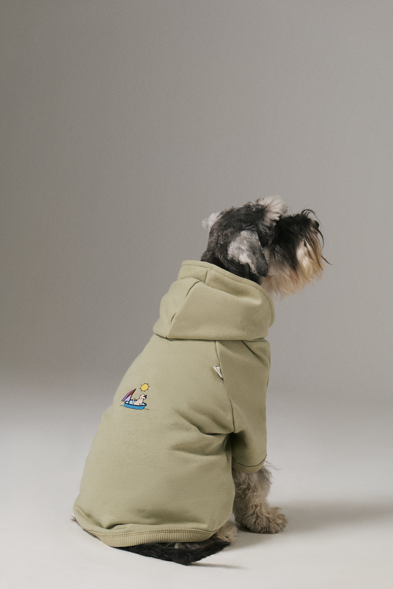 Sailor Köpek Hoodie - Yeşil