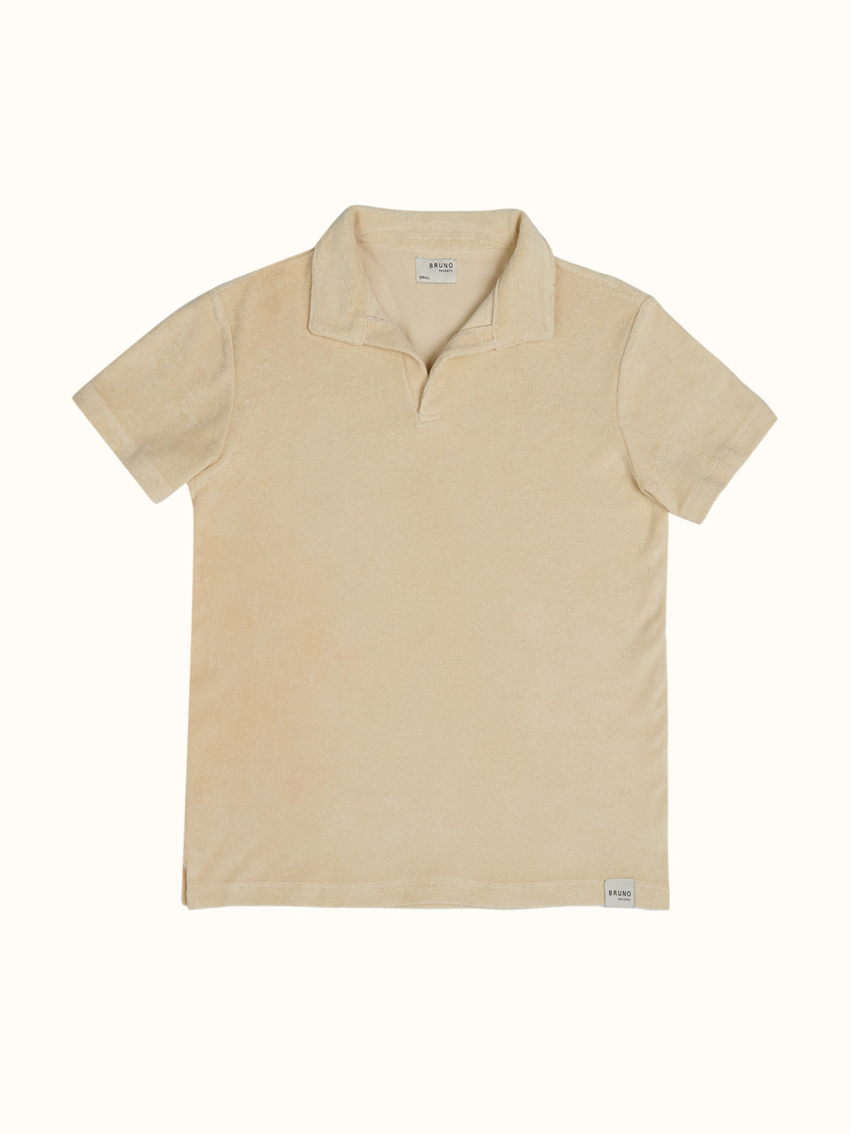 Kombin Havlu T-Shirt - Bej