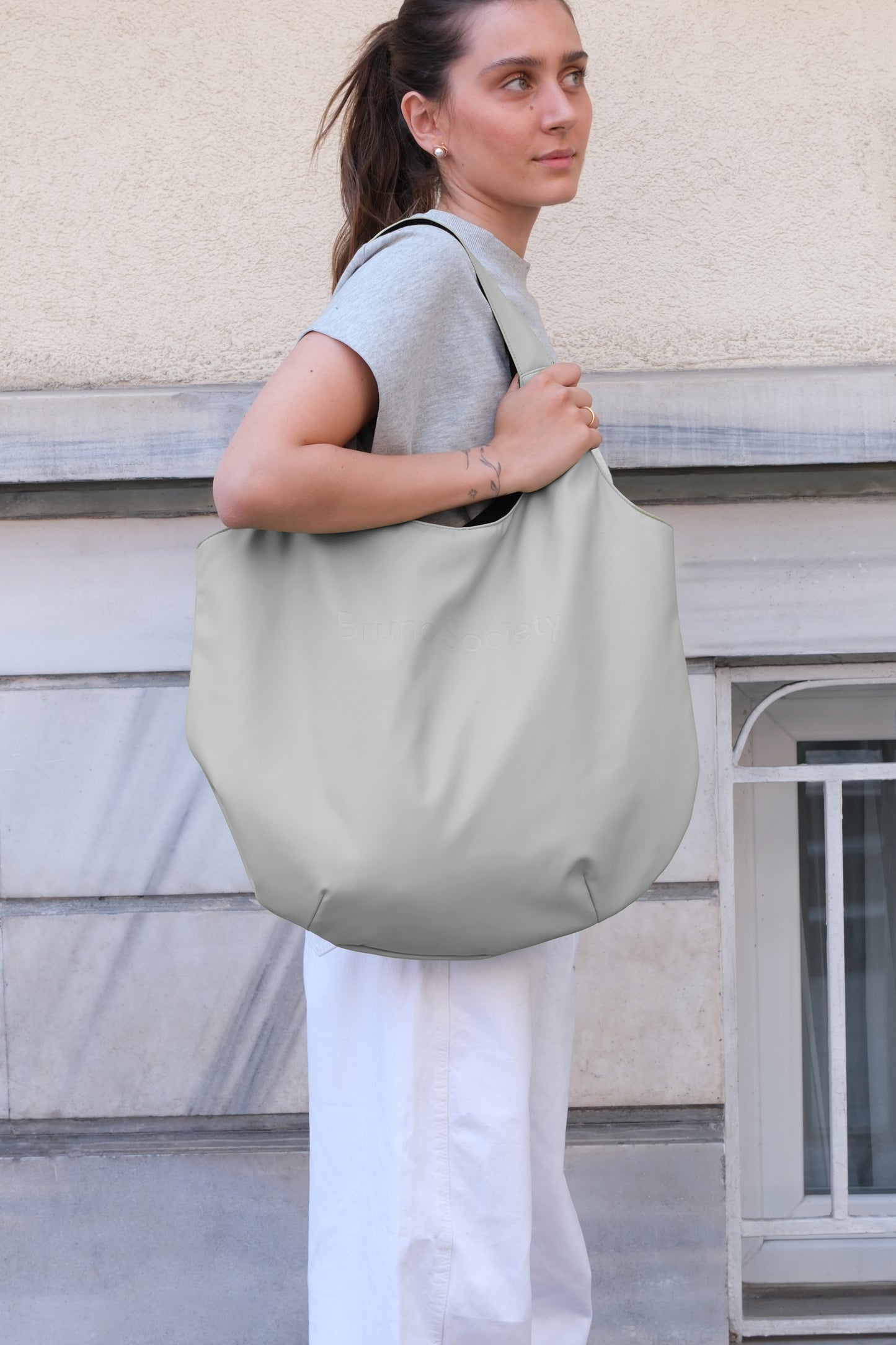 Midi Market Bag - Cloud