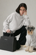 Bruno Cloud Unisex Hoodie - Stone Gray