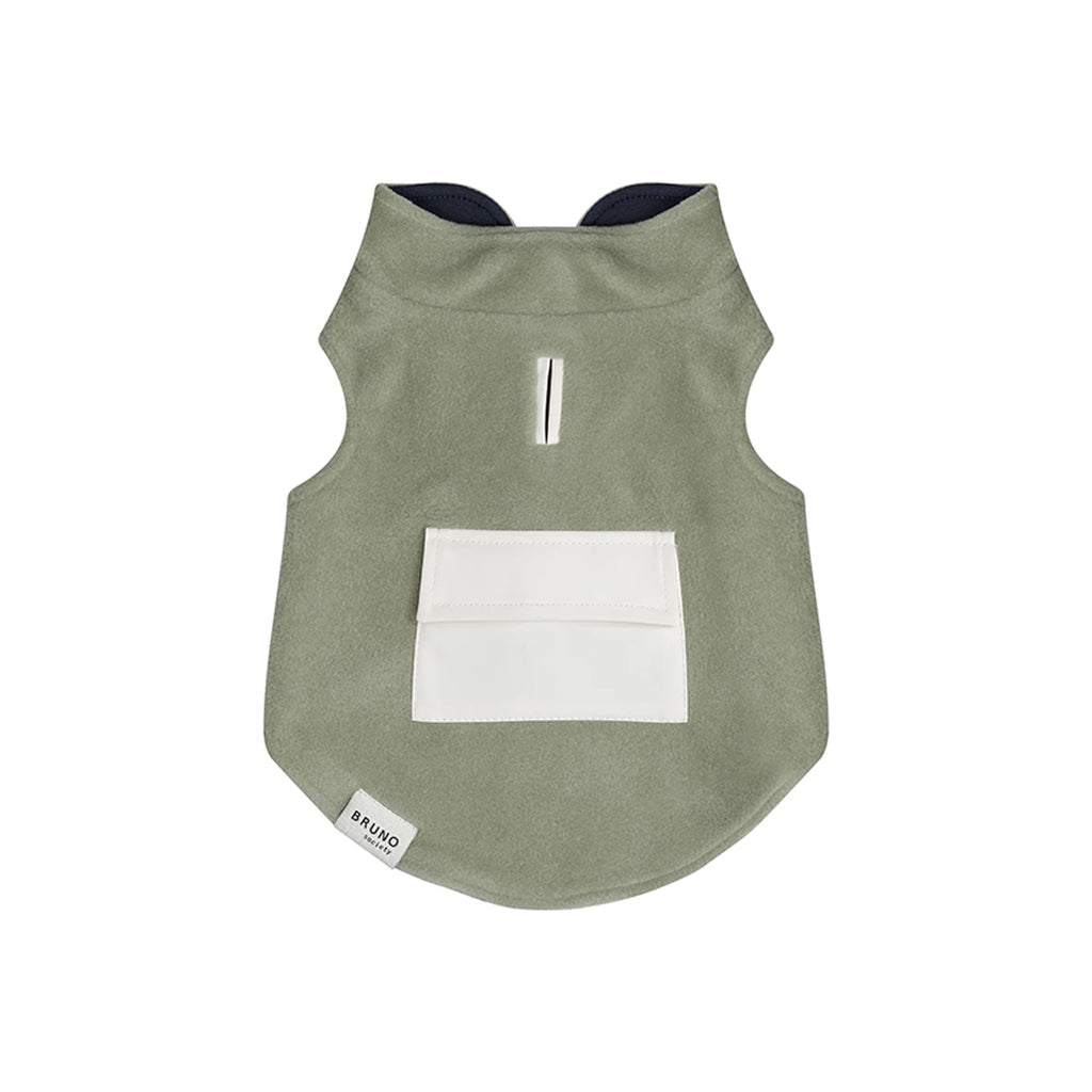 Bruno Cozy Köpek Polar Mont - Sage Green
