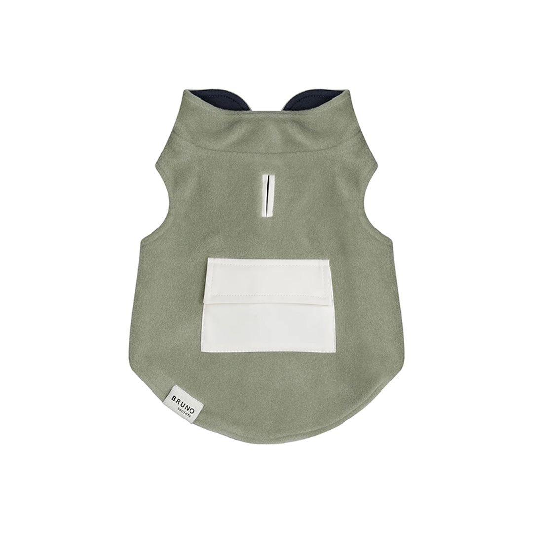 Bruno Cozy Köpek Polar Mont - Sage Green