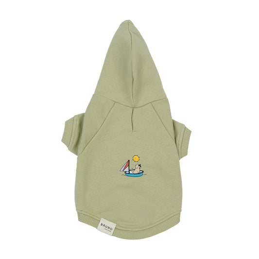 Bruno Flow Köpek Hoodie - Green Tea