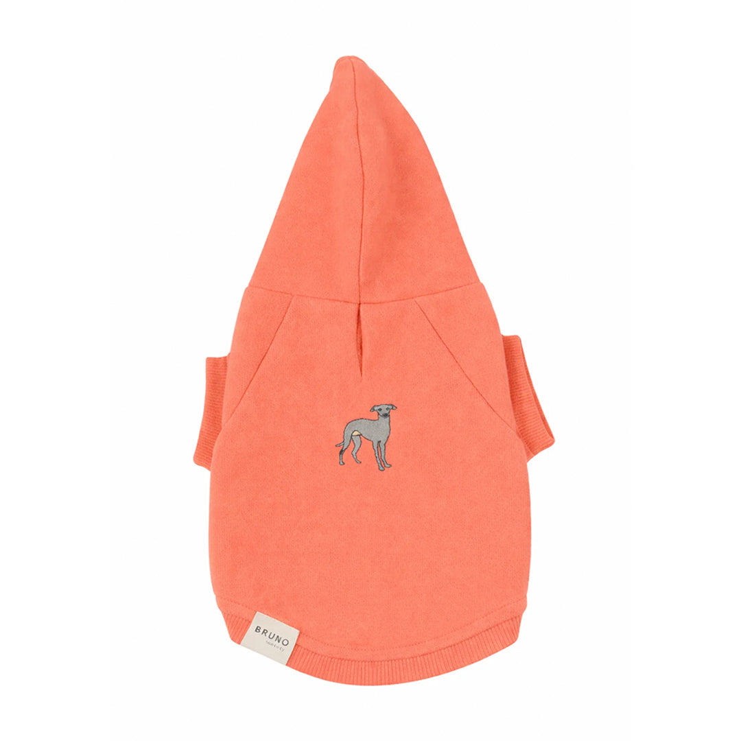 Bruno Flow Köpek Hoodie - Sunset Orange