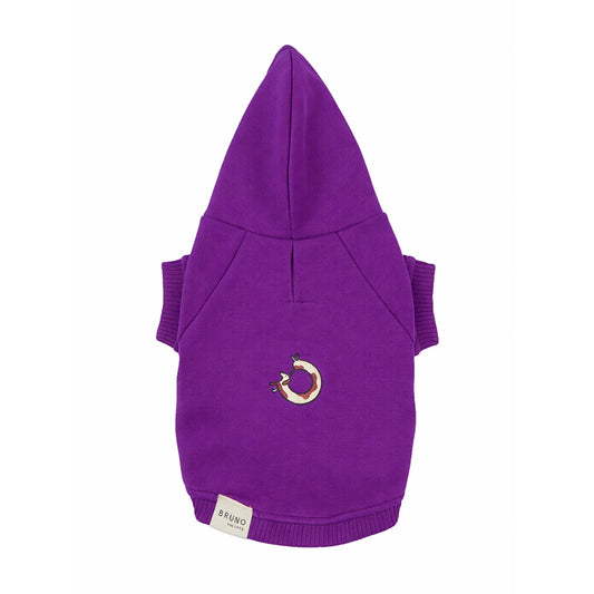 Bruno Flow Köpek Hoodie - Royal Purple