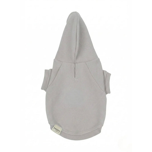 Bruno Cloud Köpek Hoodie - Stone Gray