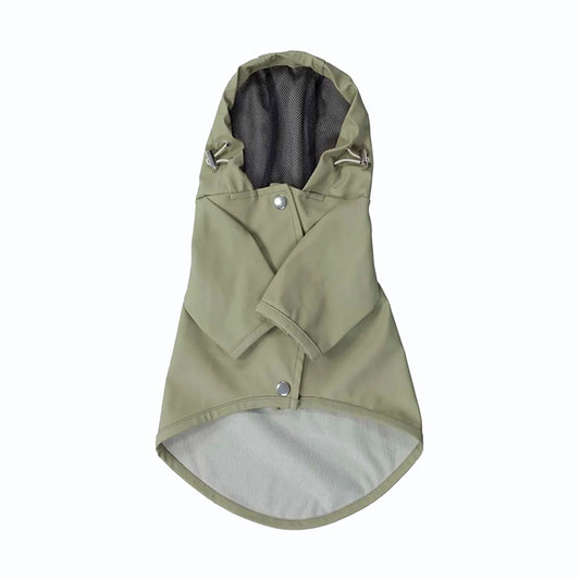 Bruno Signature Köpek Yağmurluk - Matcha Green