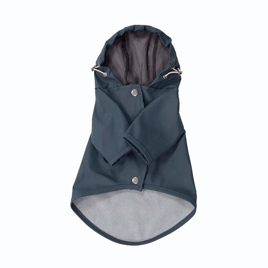 Bruno Signature Köpek Yağmurluk - Coastal Blue