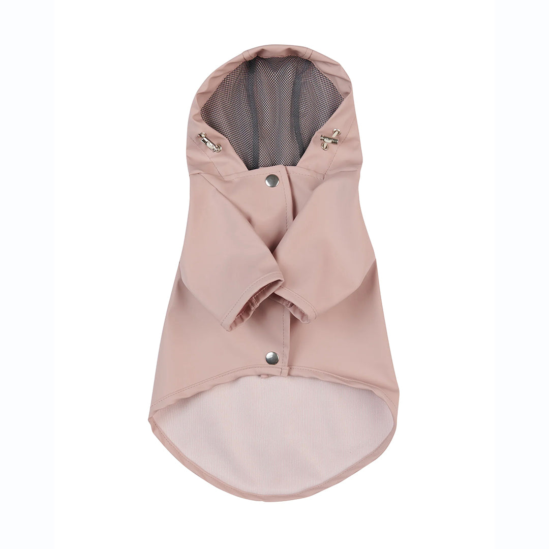 Bruno Signature Köpek Yağmurluk - Blush Pink