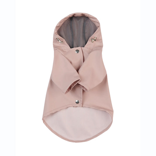 Bruno Signature Köpek Yağmurluk - Blush Pink
