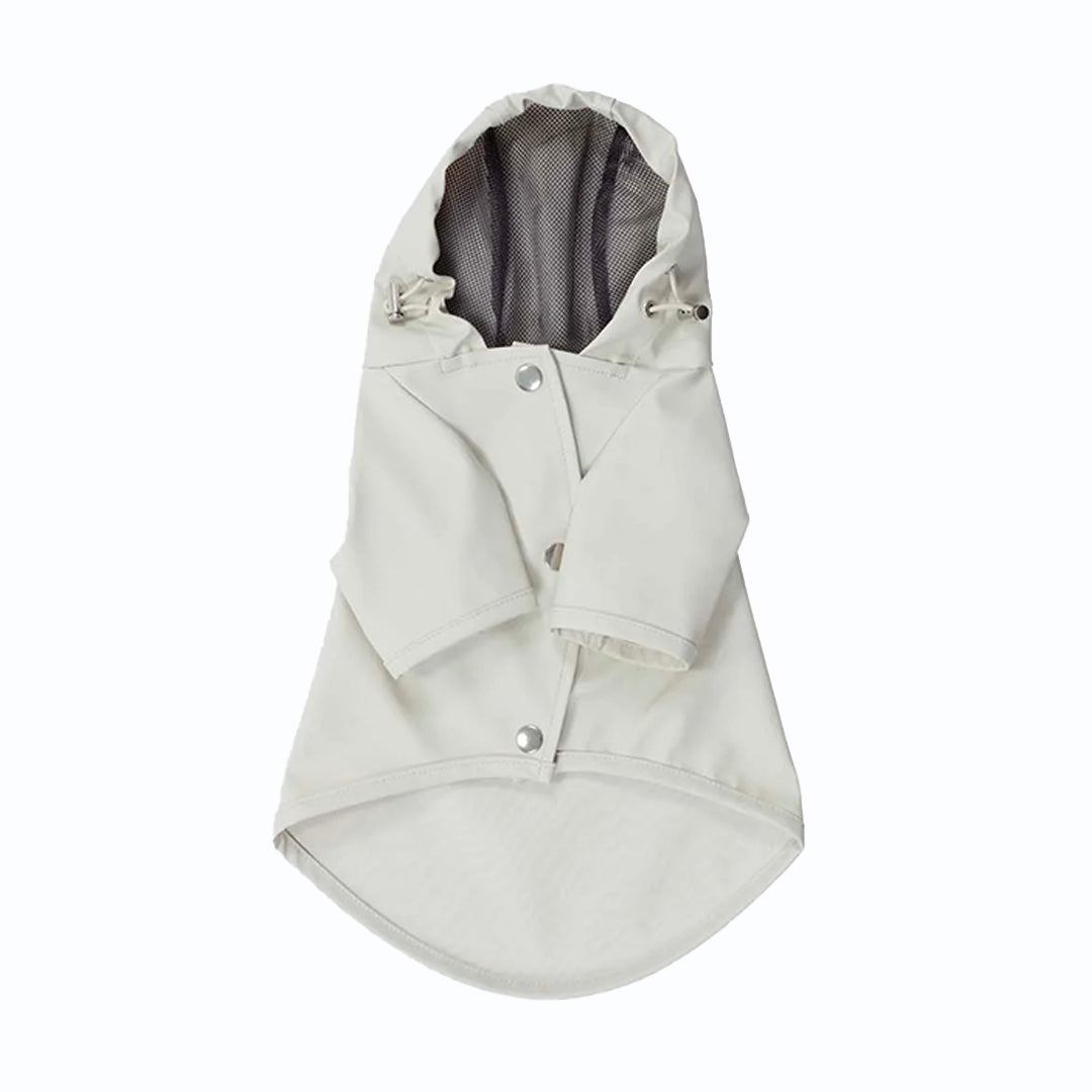 Bruno Signature Köpek Yağmurluk - Ivory White