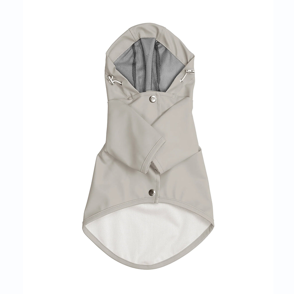 Bruno Signature Köpek Yağmurluk - Stone Gray