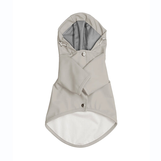 Bruno Signature Köpek Yağmurluk - Stone Gray