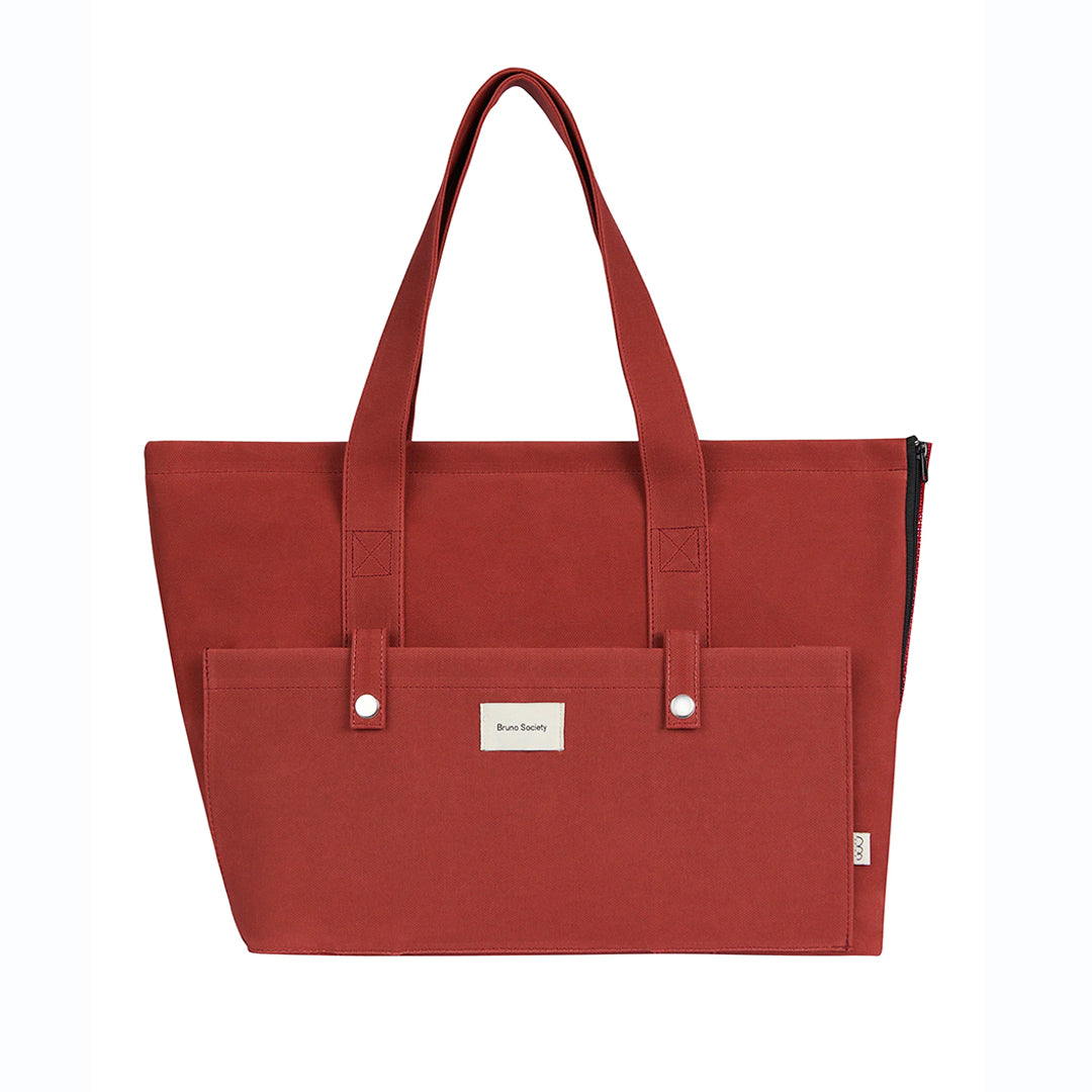 Carrier Bag - Burgundy