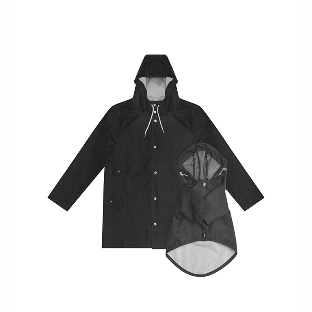 Bruno Signature Kombin Yağmurluk - Noir Black