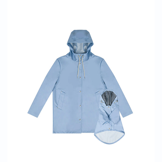 Matchy Raincoat - Light Blue