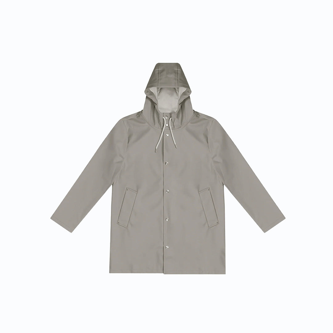 Bruno Signature Unisex Yağmurluk - Stone Gray