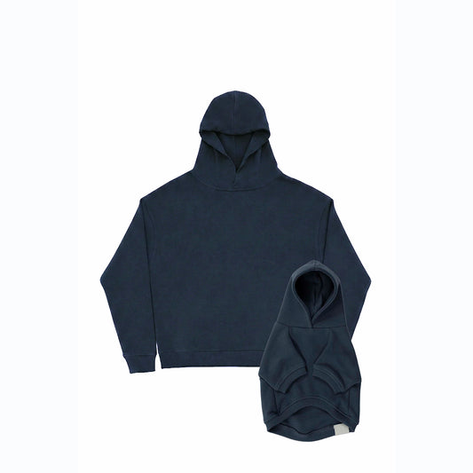 Bruno Cloud Kombin Hoodie - Deep Navy