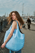 Oversize Market Bag - Cloud Blue