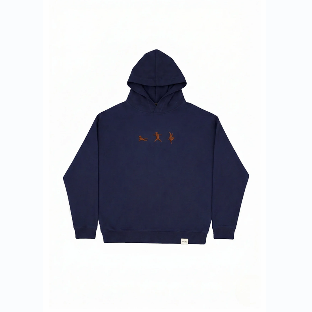 Bruno Flow Unisex Hoodie - Indigo Night