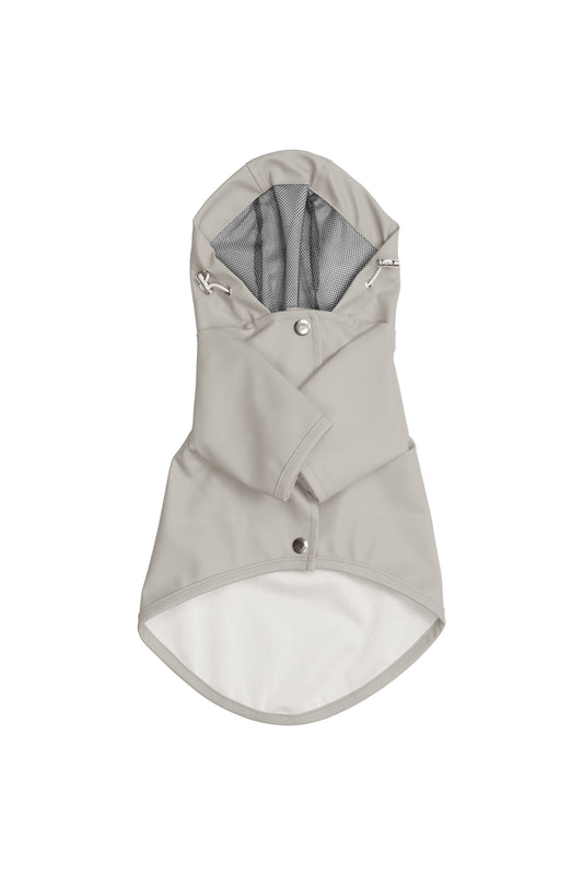 Dog Raincoat - Gray