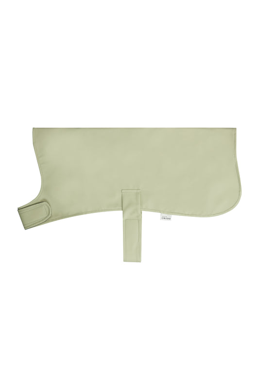 Kayışlı Köpek Yağmurluk - Matcha Green