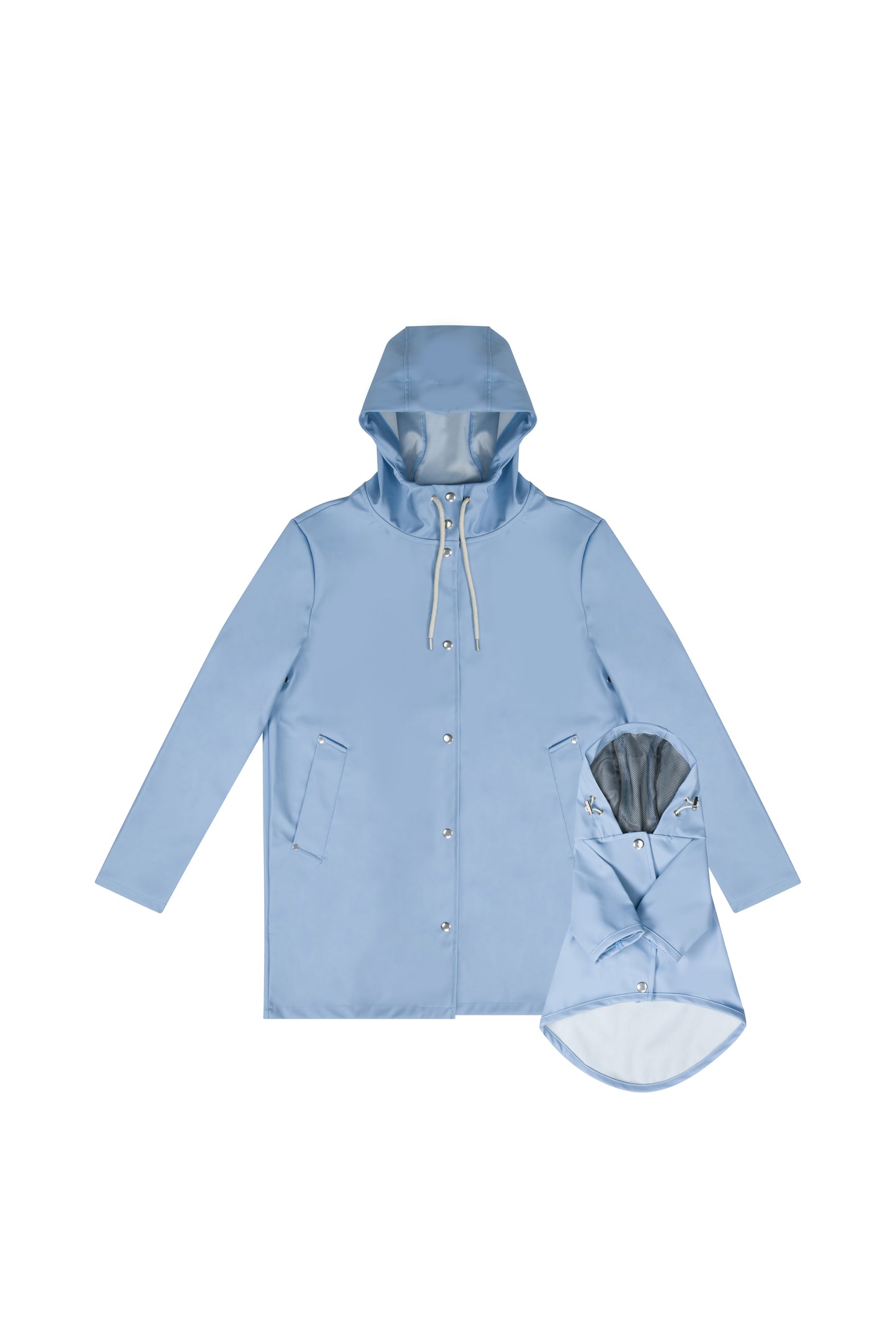 Matchy Raincoat - Light Blue