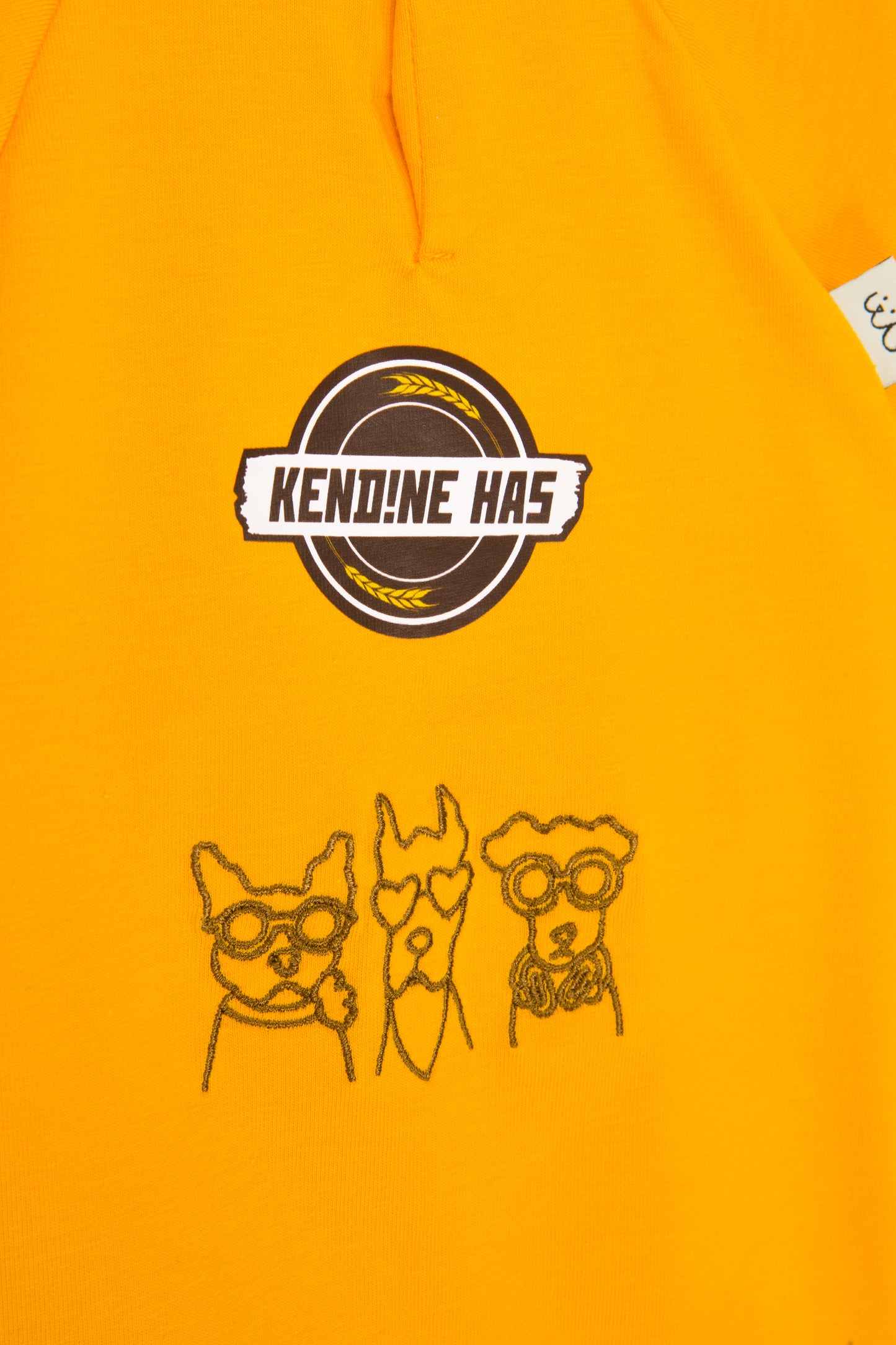 Köpek T-shirt - Kendine Has x Bruno Society