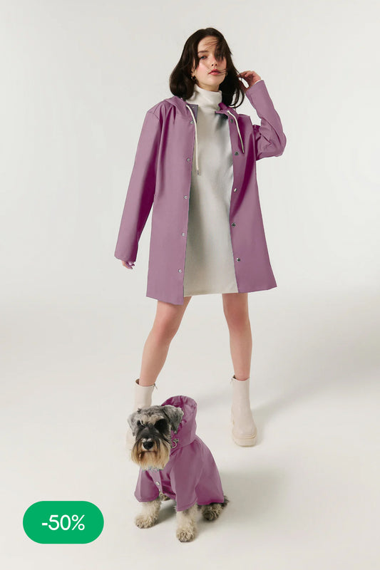 Kombin Yağmurluk - Lilac