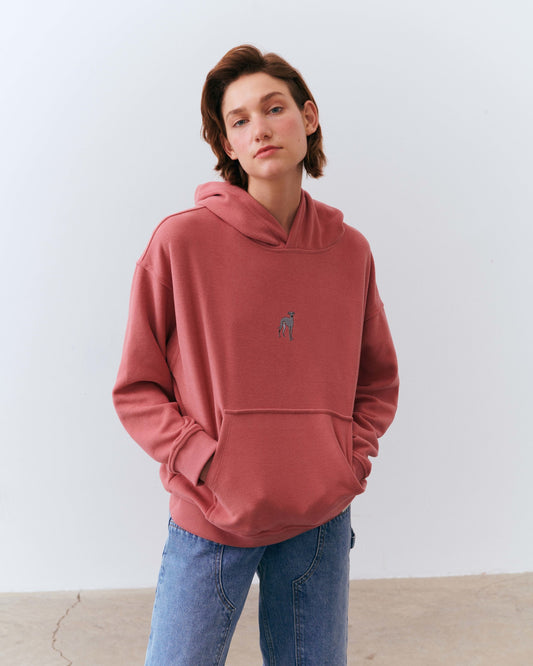 Mutt Hoodie - Dry Rose