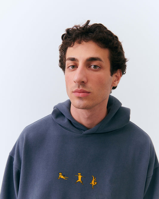 Yoga Hoodie Hoodie - Blue