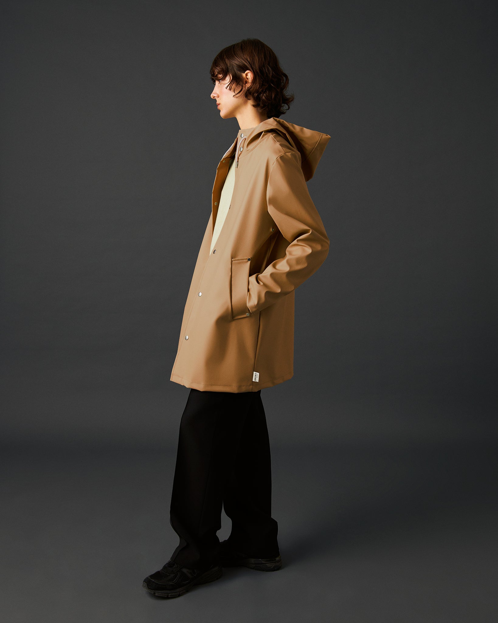 Bruno Signature Unisex Yağmurluk - Desert Camel
