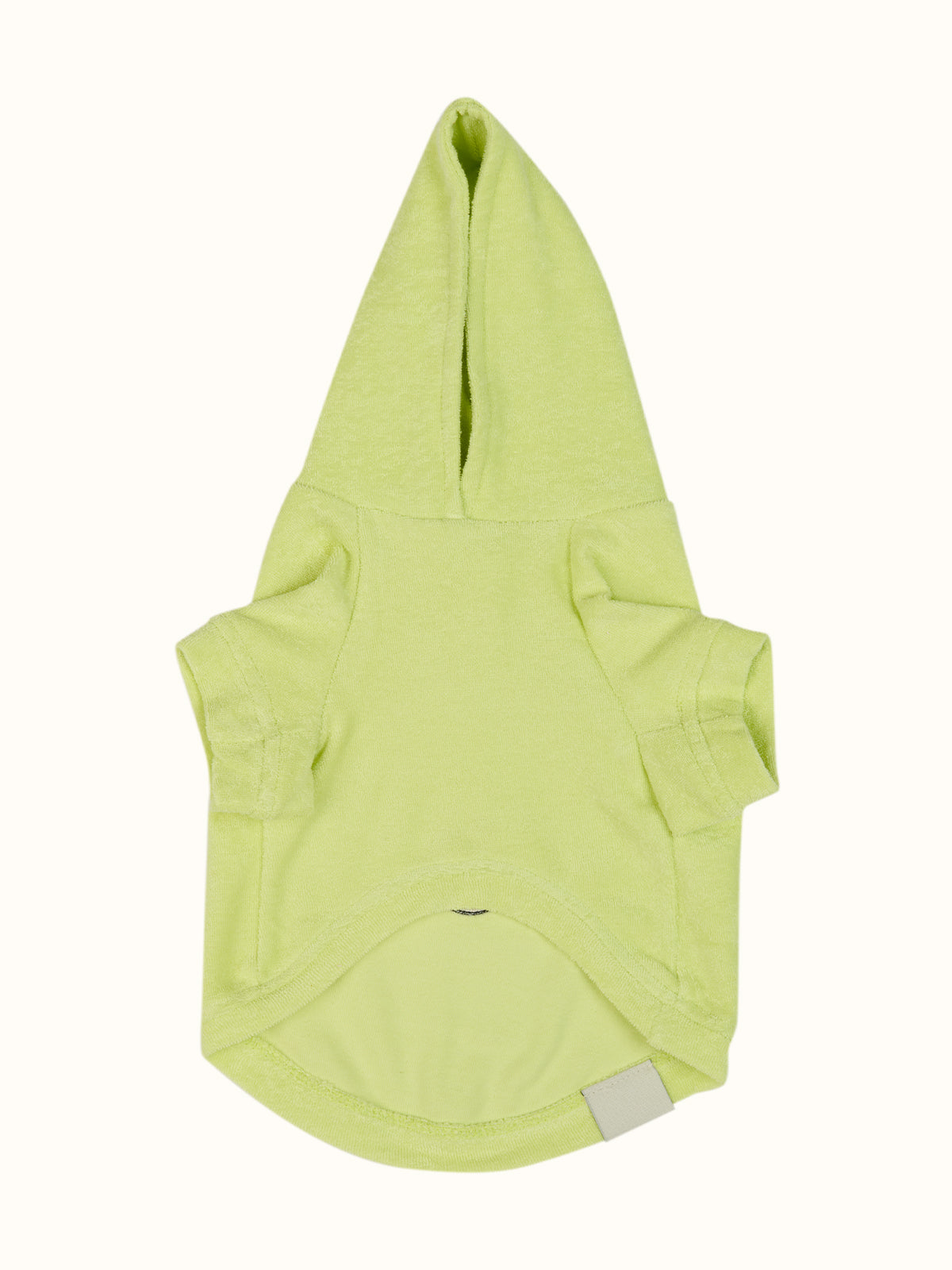 Köpek Havlu Hoodie - Lime