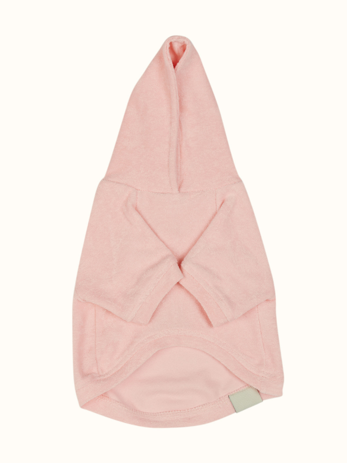 Köpek Havlu Hoodie - Pembe