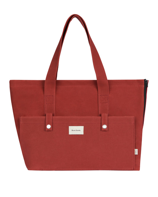 Carrier Bag - Burgundy